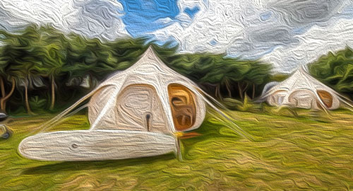 bell tent glamping