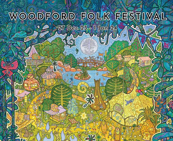 Woodford Folk Festival 2024 - glamping and camping
