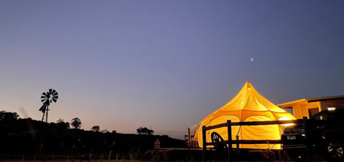 Pet friendly glamping Adelaide
