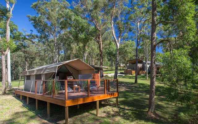 the Escape luxury tent Batemans Bay NSW