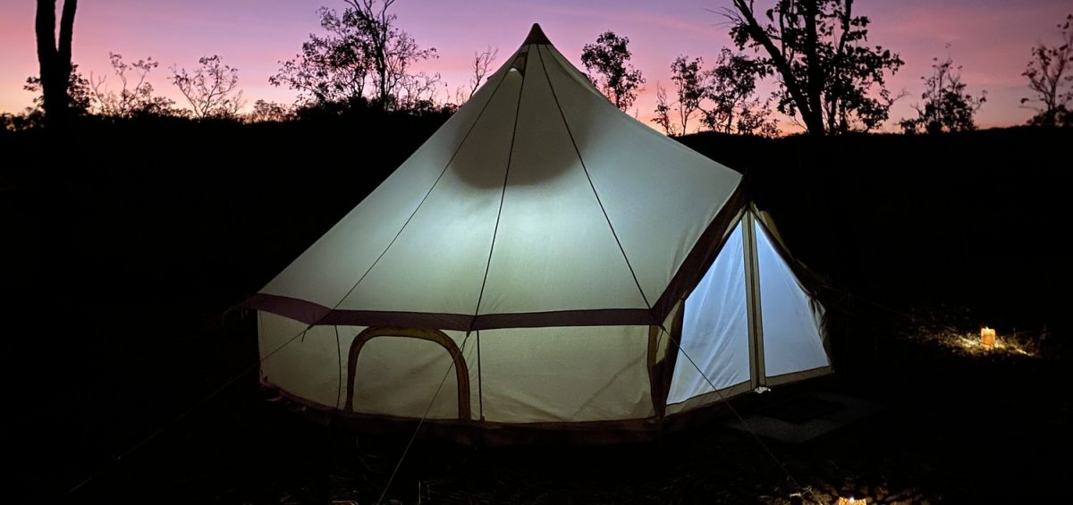 Dog friendly glamping NT