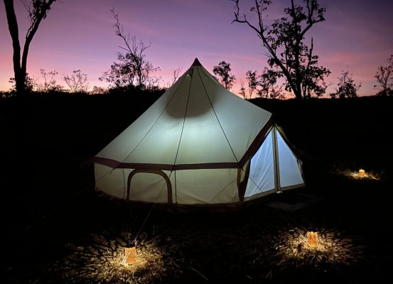 Dog friendly glamping NT